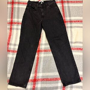 Abercrombie ankle straight jeans